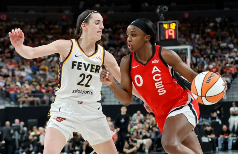 las vegas aces vs indiana fever match player stats