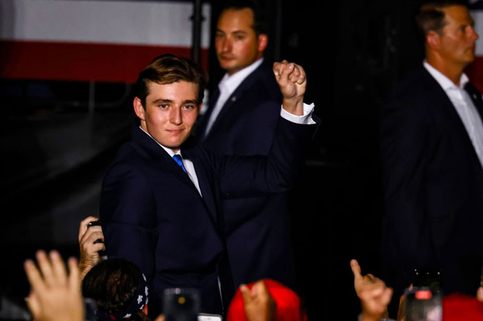 barron trump height disease