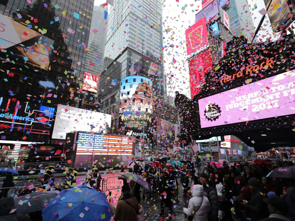 what channel is the ball drop on