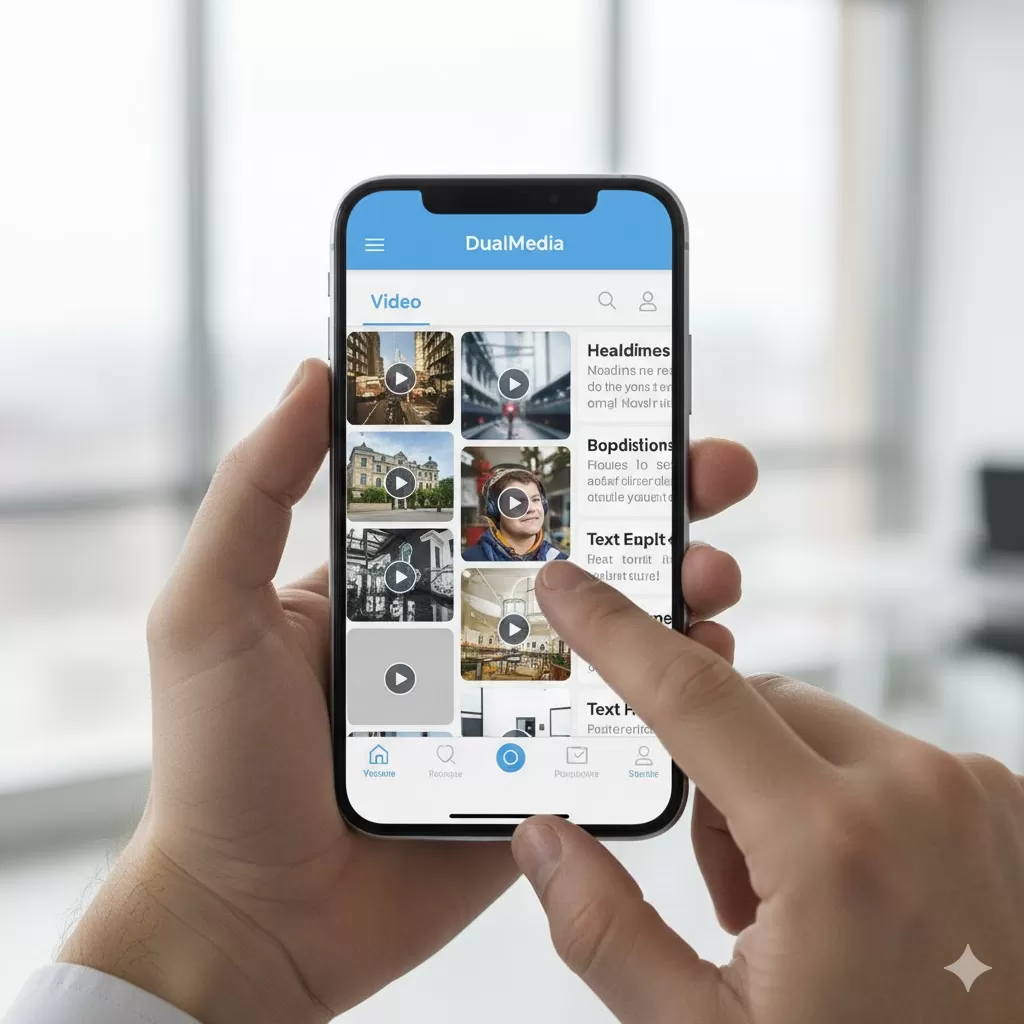 Application Mobile Dualmedia